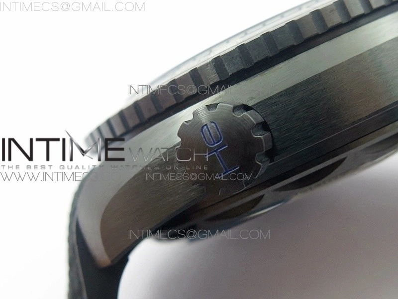 Planet Ocean 45.5mm Deep Black Real Ceramic VSF 1:1 Best Edition on Black Nylon Strap A8906 Super Clone